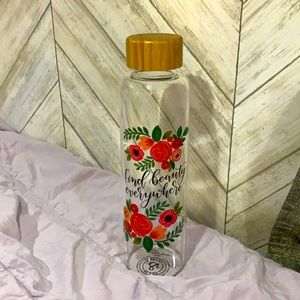 Glass Mary & Martha water cup!